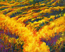 Click here to view the colorado colors art collection, featuring abstract mountain landscapes and brilliant fall colors.